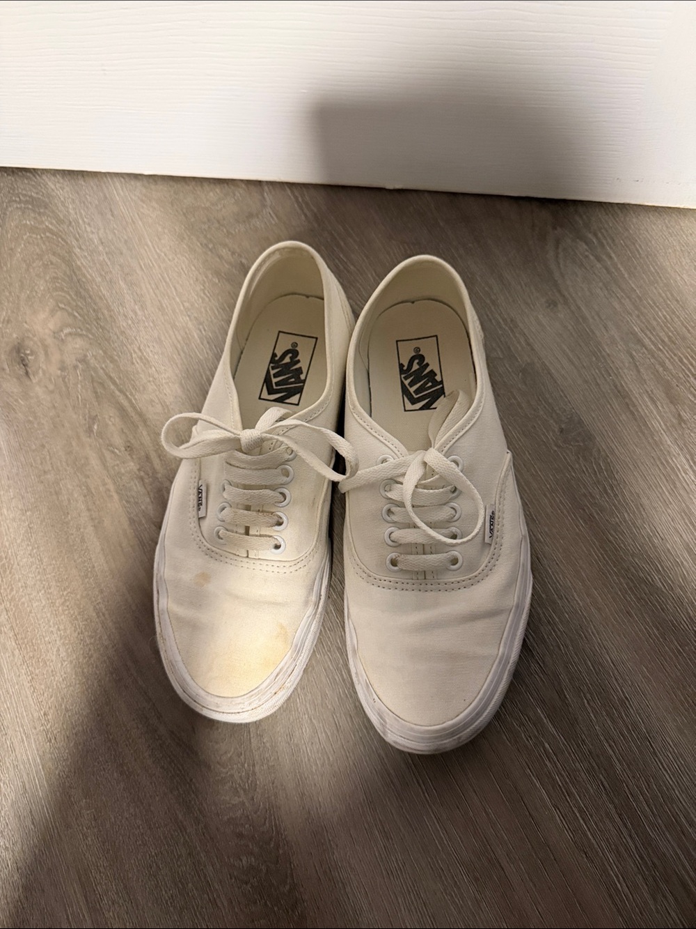 Vans Authentic Canvas Sneakers - Off-White/Cream